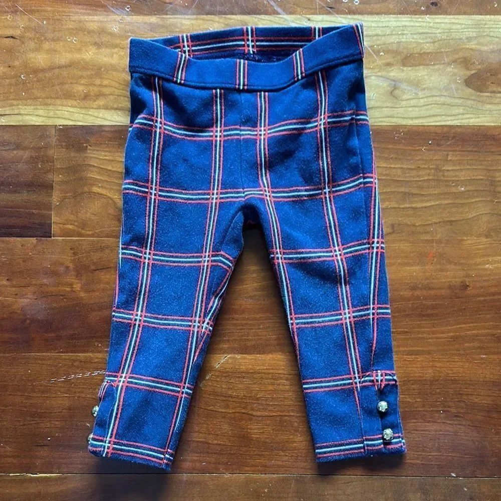 Janie and jack Plaid Kids Leggings